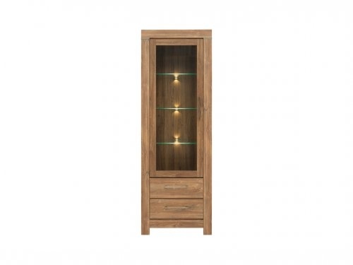 

Сервант BRW Герман REG1W2S/20/7 68х201х42 дуб стирлинг