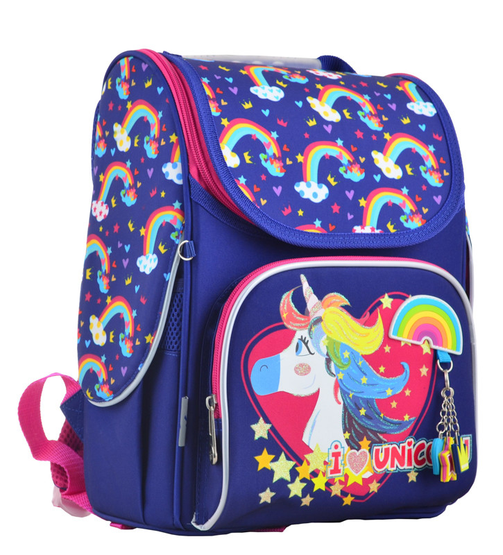 

Рюкзак школьный YES каркасный отд. для ноутбука Unicorn 555196