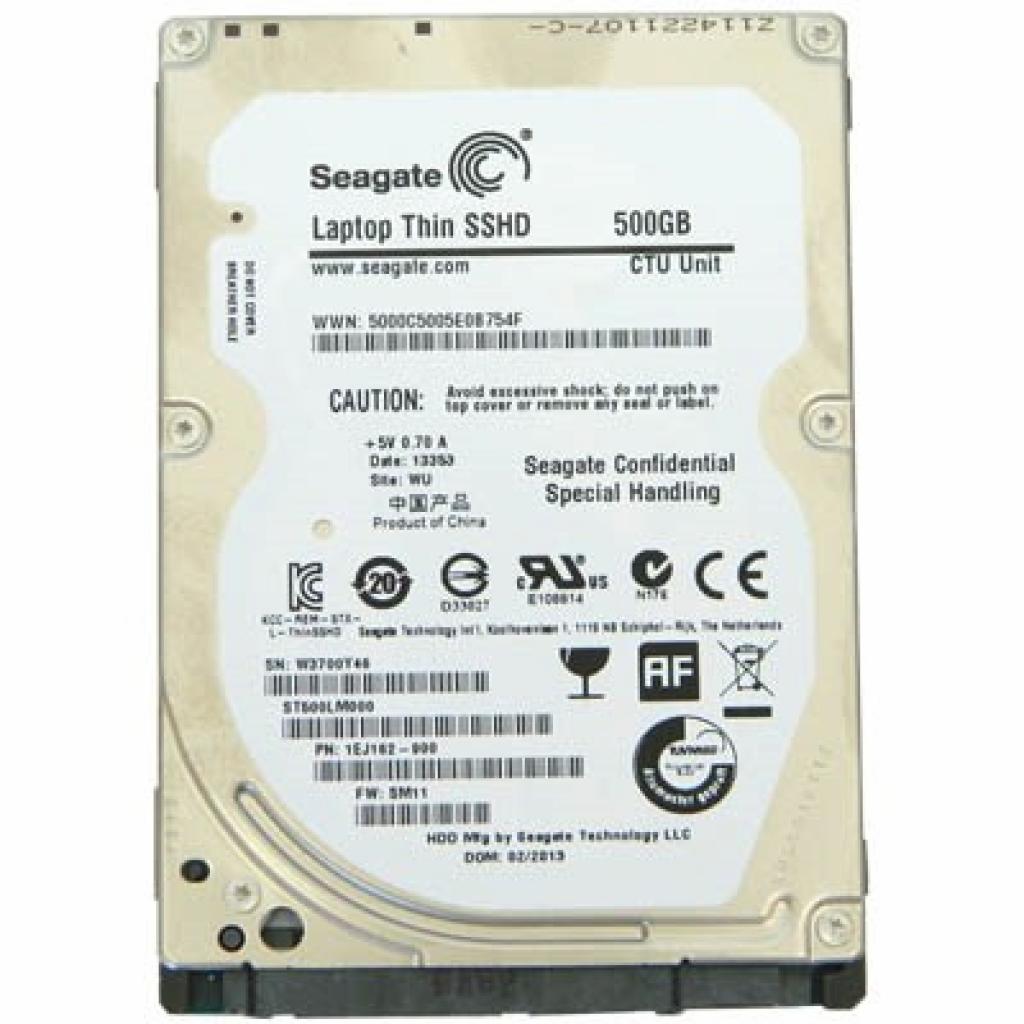 

Жорсткий диск для ноутбука 2.5" 500GB Seagate (ST500LM000)
