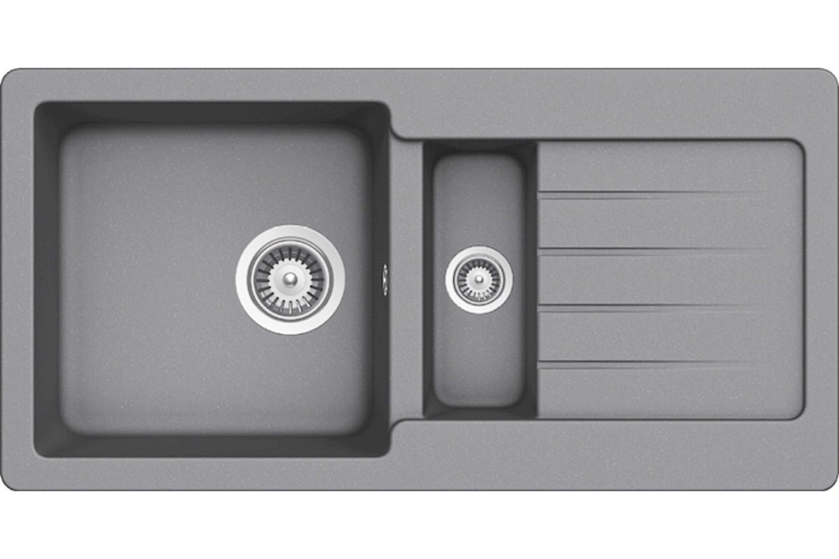 

Кухонная мойка Schock Typos D150 S Croma-49 (001988) серый