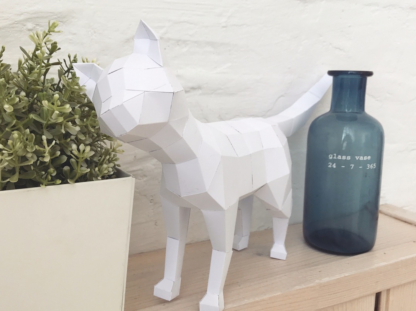 

Бумажная модель 3Decor Papercraft Котик (85)