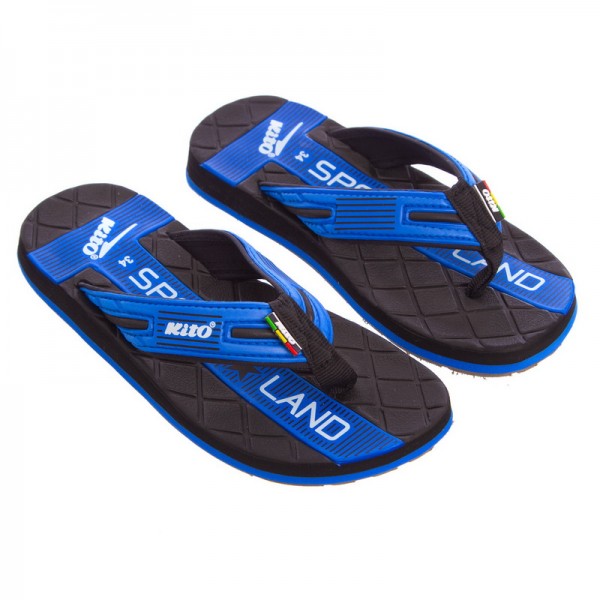 

Вьетнамки для мальчиков KITO EC4211-D.BLUE-MIX 34 р (PS03007)