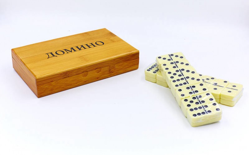 

Домино настольная игра в бамбуковой коробке IG-1247 (PS02425)