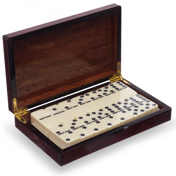 

Домино настольная игра в MDF коробке 5010-H (PS02421)