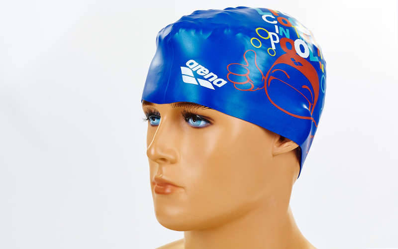 

Шапочка для плавания Детская Arena Print Junior AR-94171-20 Красный (MR030)