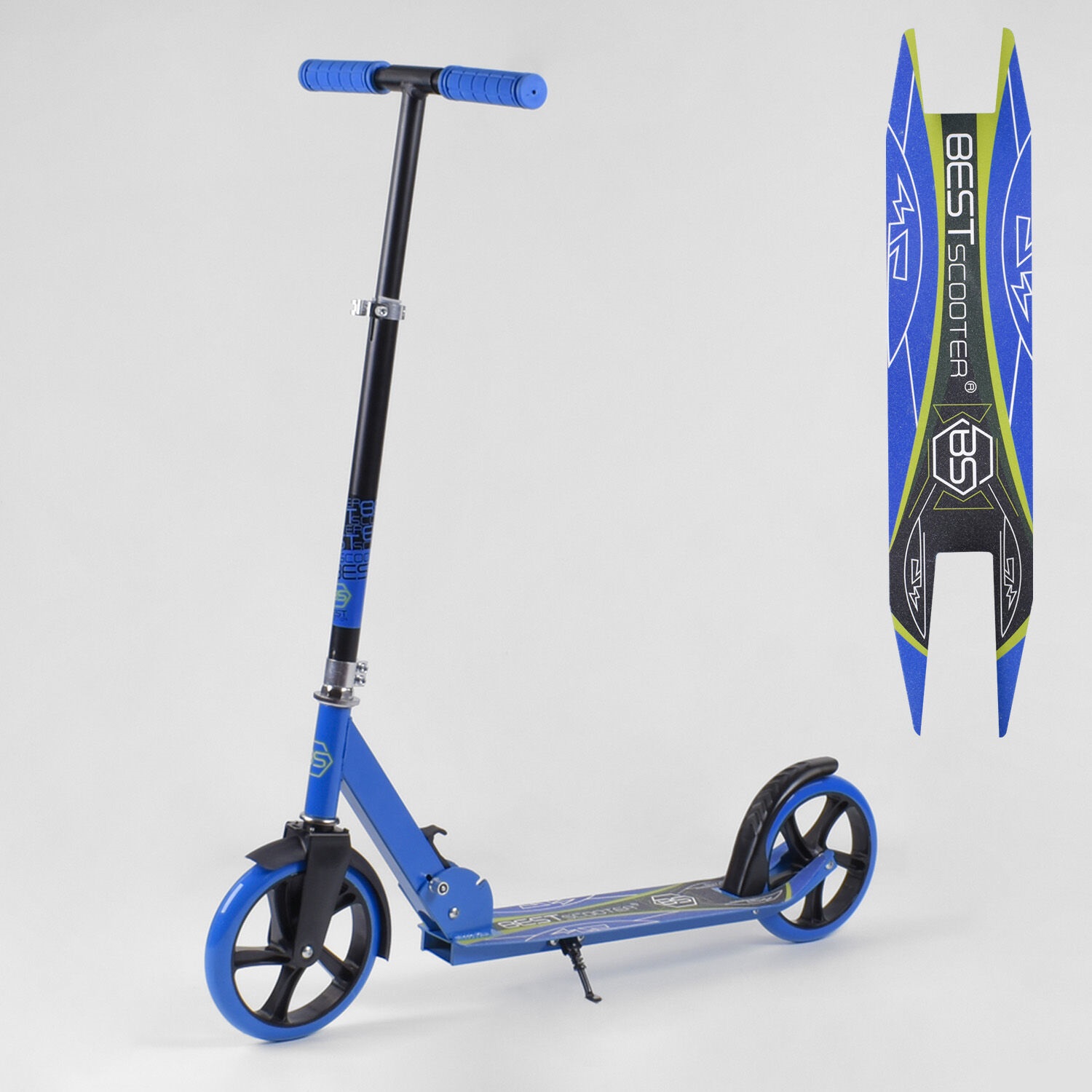 

Двухколесный самокат Best Scooter 14257 складной Синий