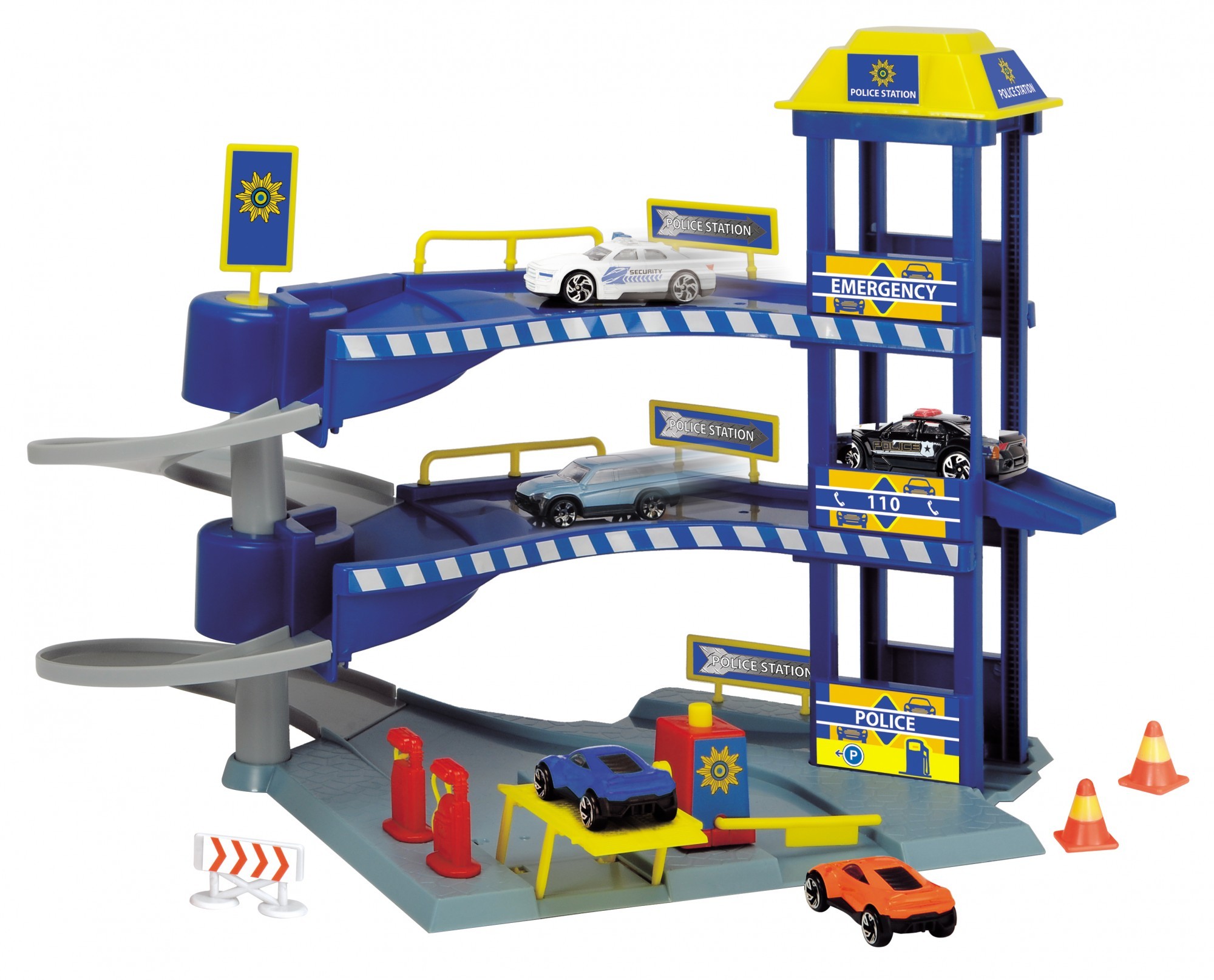 

Игровой набор Dickie Toys "Спасательная станция" с 2 машинками (3718000)