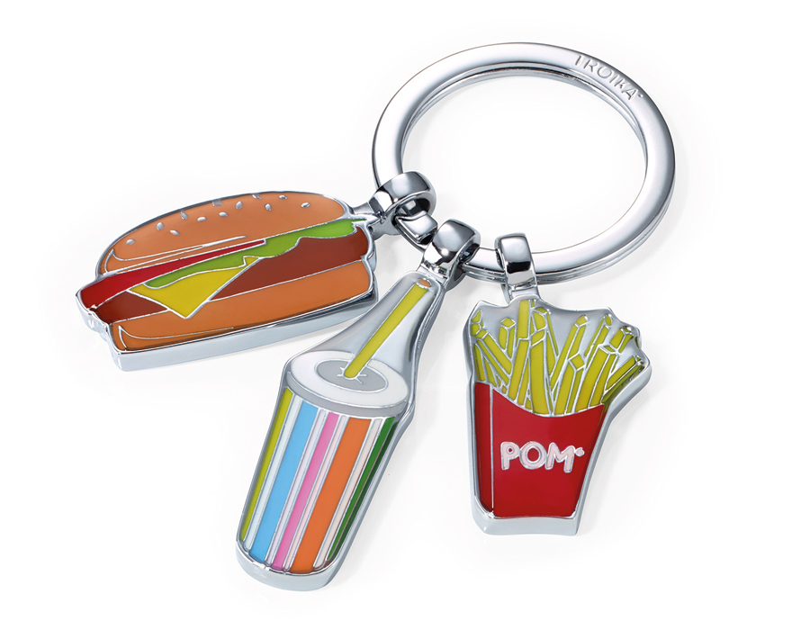 

Брелок I love burgers