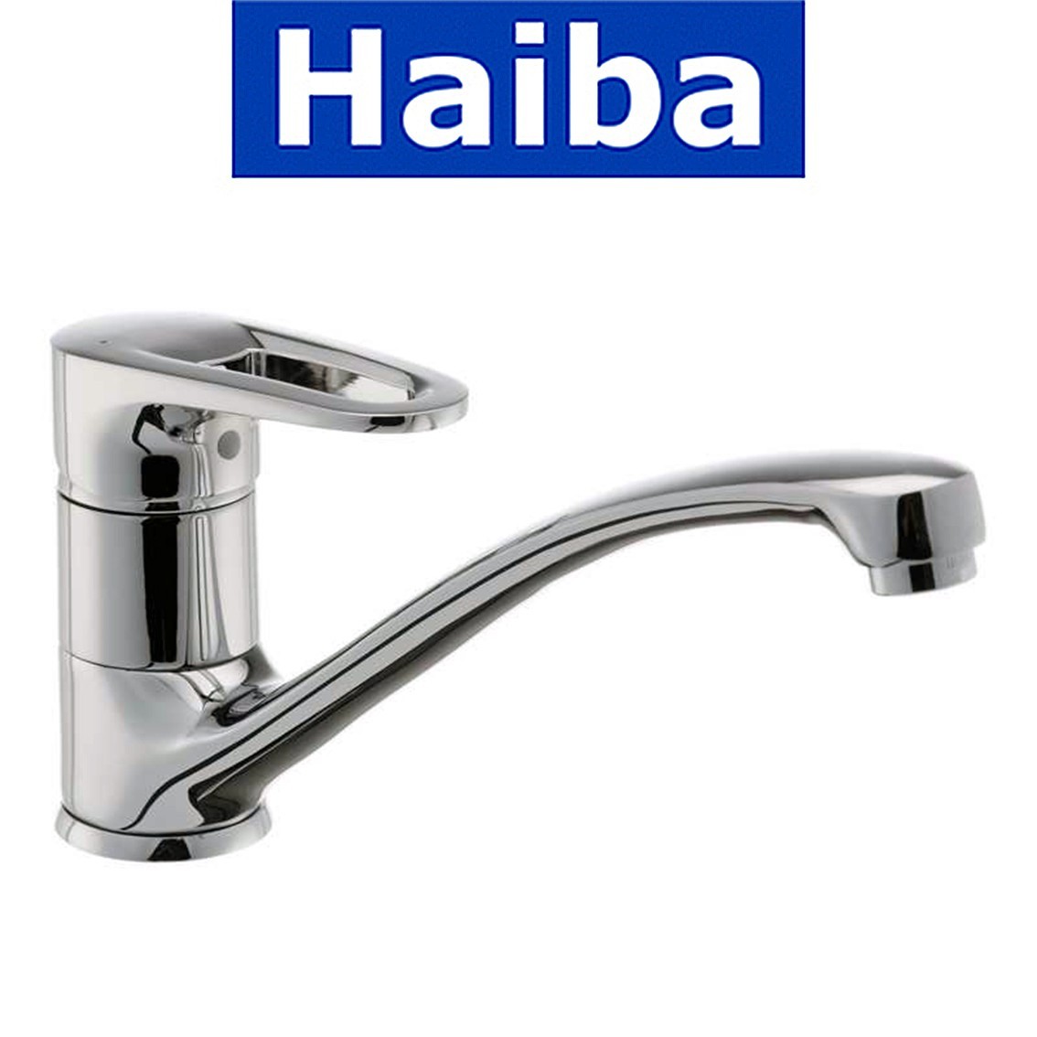 

Смеситель для кухни елка литая Haiba OPUS (Chr-012)