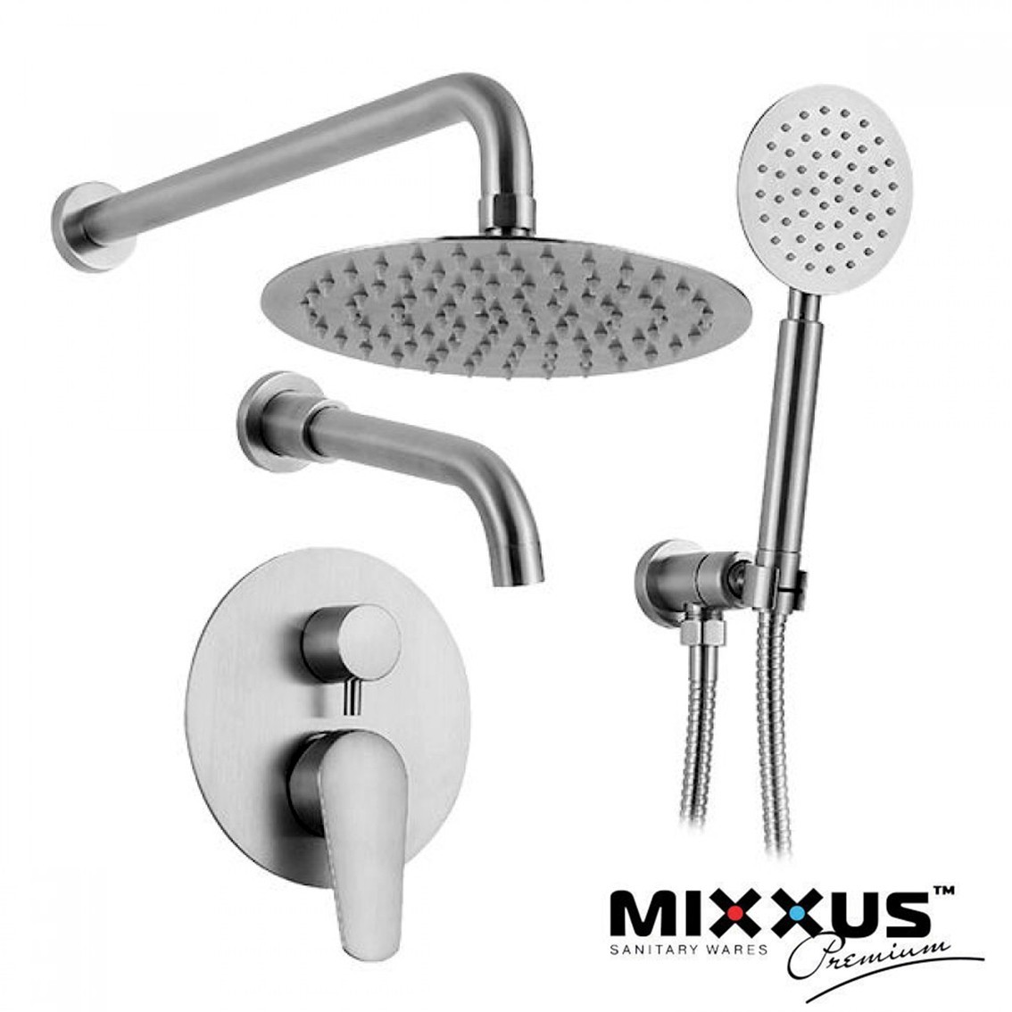 

Душевая система (встраиваемая) Mixxus BOX-009 inner SUS304