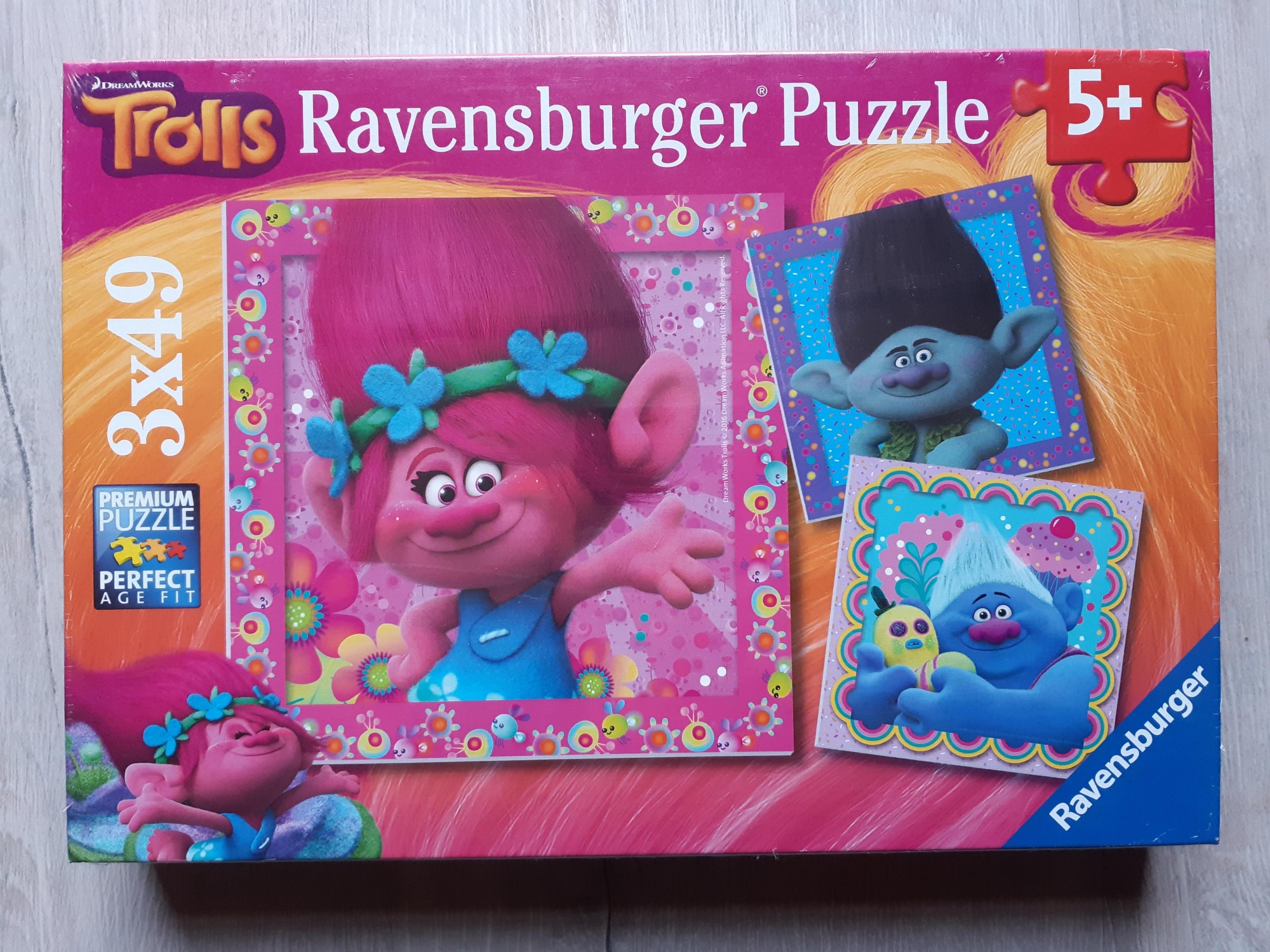 

Набір пазлів 3 в 1 Тролі Ravensburger 08013-7