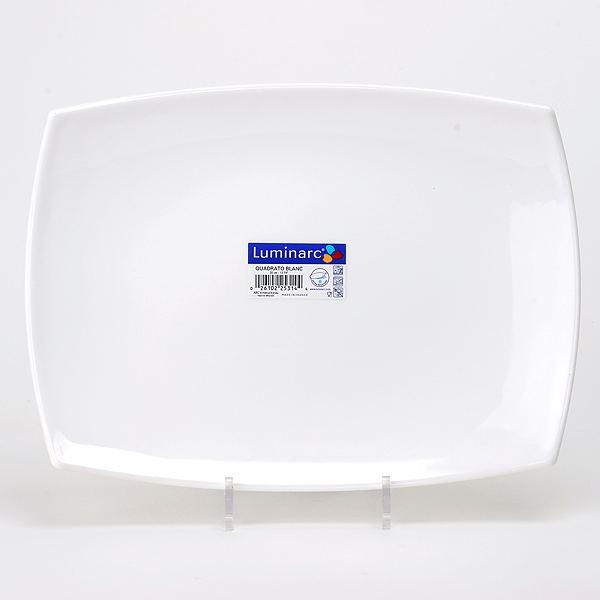 Блюдо Luminarc Quadrato white 35 см Стекло D6413 – фото, отзывы ...
