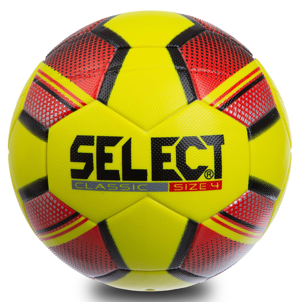 

Мяч футзальный для мини футбола 4 размера SELECT CLASSIC PVC желто-оранжевый (СПО FB-0555)