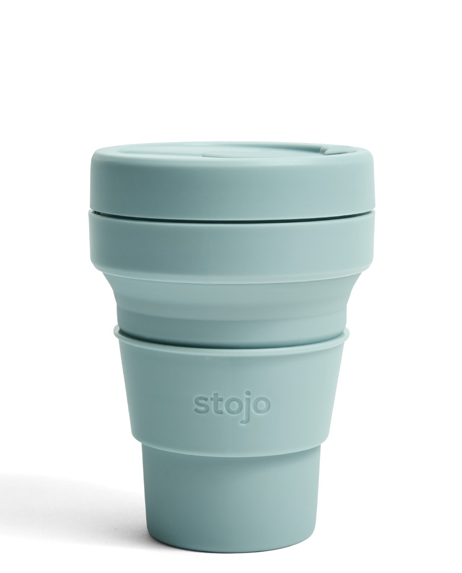 

Чашка складная Stojo Pocket Cup 355 мл Aquamarine