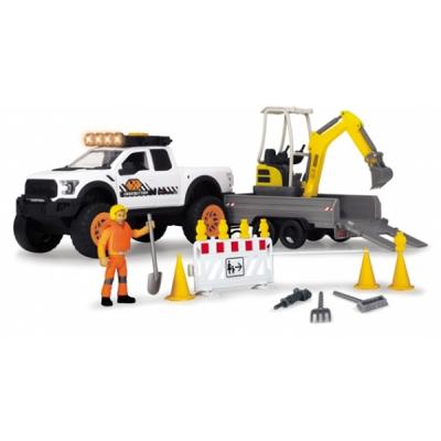 

Игровой набор Dickie Toys Плейлайф. Строительство дороги со звук. и свет. эффектами (3838004)