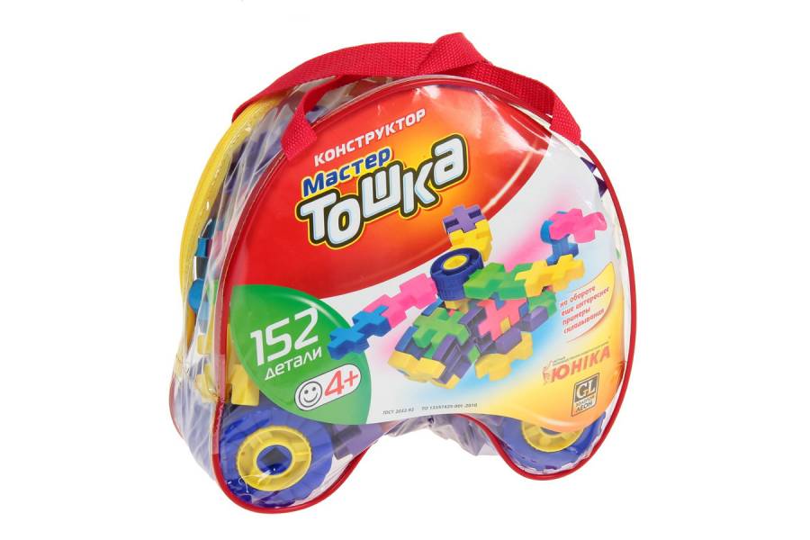 

Конструктор "Мастер ТОШКА" 152 дет. ЮНИКА bublik (TP014020)