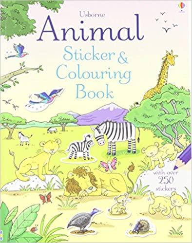 

Книга Animal Sticker and Colouring Book Cecilia Johansson ISBN 9781409585862