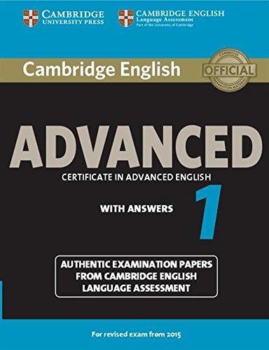 

Учебник Cambridge English Advanced 1 Students Book with key ISBN 9781107653511