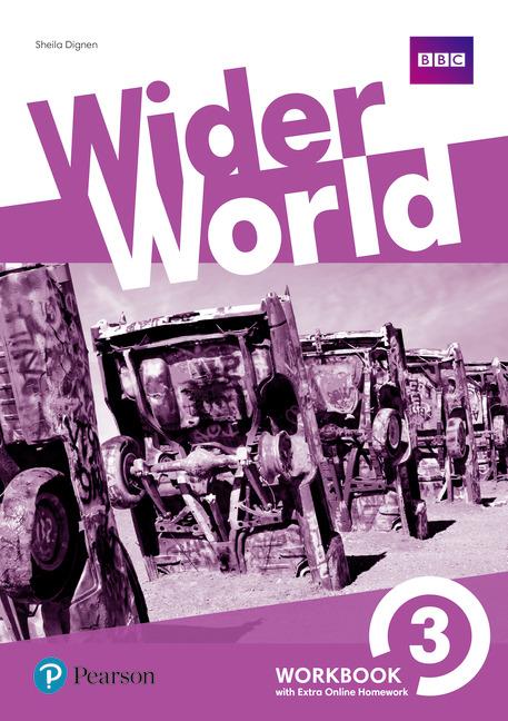 

Рабочая тетрадь Wider World 3 workbook with Online Homework ISBN 9781292178769