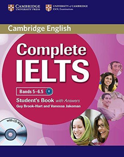 

Учебник Complete IELTS Bands 5-6.5 Students Book with Answers with CD-ROM Brook-Hart, G ISBN 9780521179485