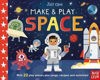 

Книга с поделками Make and Play: Space Joey Chou ISBN 9781788004435