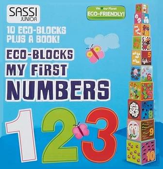 

Игрушка,Книга My First Numbers Eco-Blocks Irene Guerrieri ISBN 9788868601164