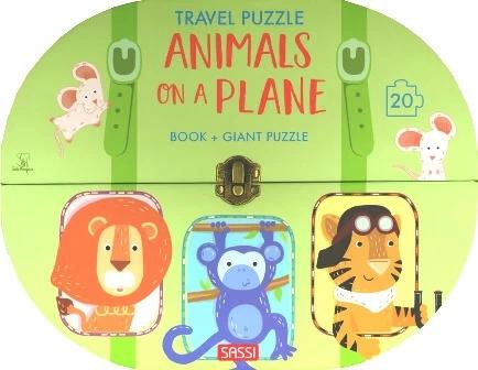 

Книга-пазл Travel Puzzle: Animals on a Plane Ester Tome, Giulia Meneguzzo ISBN 9788868608866