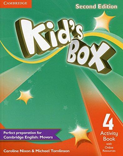 

Рабочая тетрадь Kids Box Second edition 4 Activity Book with Online Resources Nixon, C ISBN 9781107661462