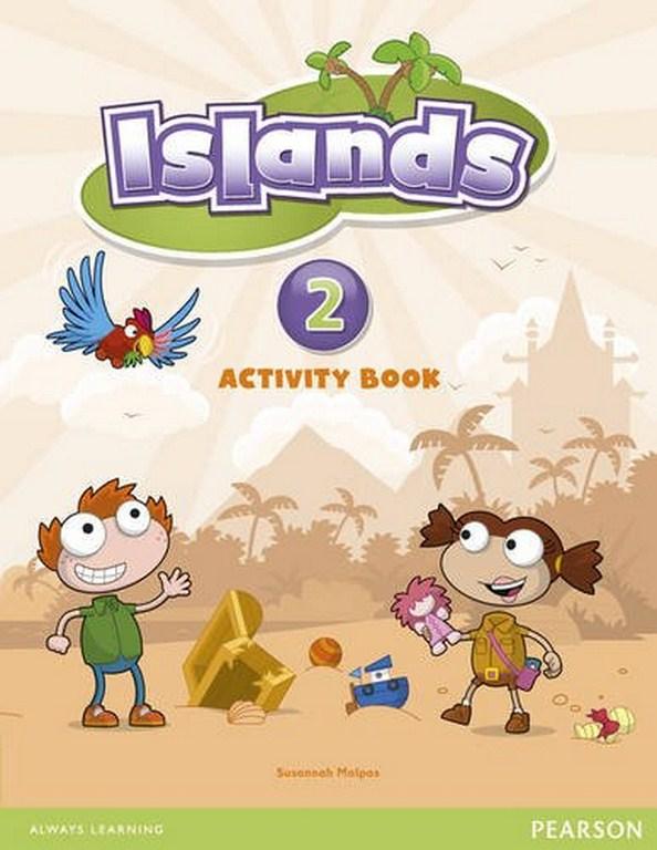 

Рабочая тетрадь Islands 2 Activity Book with pincode ISBN 9781408290071