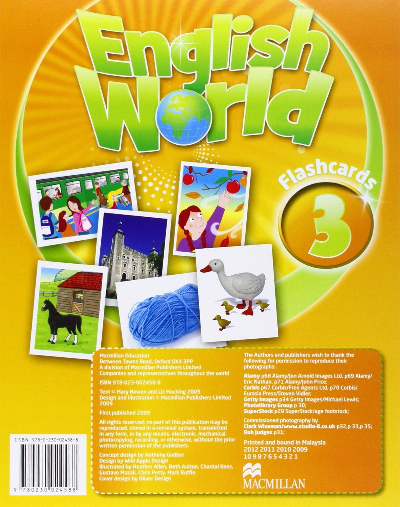 

Карточки English World 3 Flashcards ISBN 9780230024588