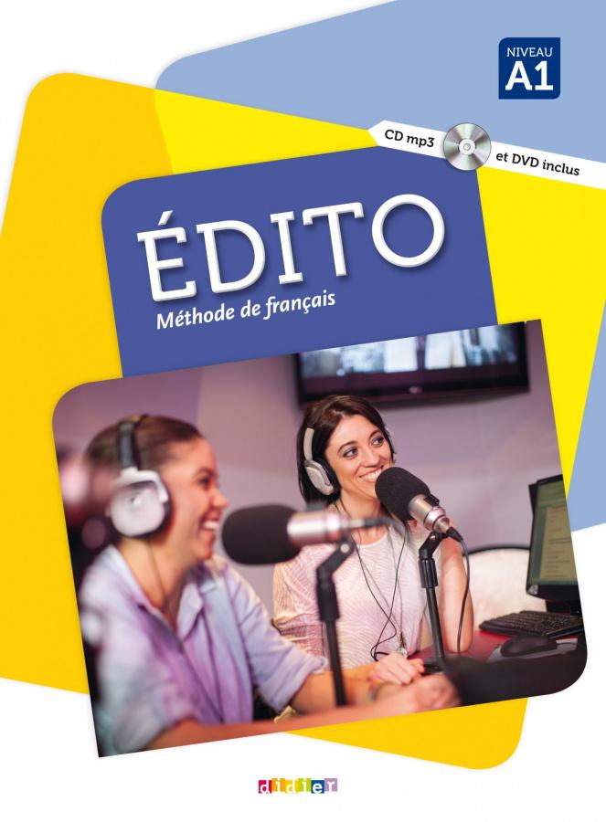 

Книга Edito A1 Livre eleve + DVD-Rom (audio et video) Edition 2016 ISBN 9782278083183