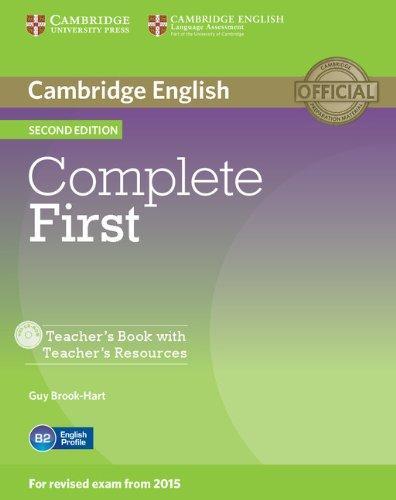 

Книга для учителя Complete First Second edition Teachers Book with Teachers Resources CD-ROM Brook-Hart, G ISBN 9781107643949