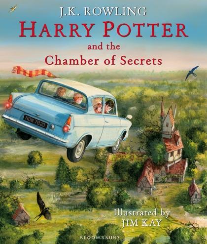 

Книга Harry Potter 2 Chamber of Secrets Illustrated Edition [Hardcover] Rowling, J ISBN 9781408845653