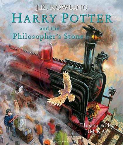 

Книга Harry Potter 1 Philosophers Stone Illustrated Edition [Hardcover] Rowling, J ISBN 9781408845646