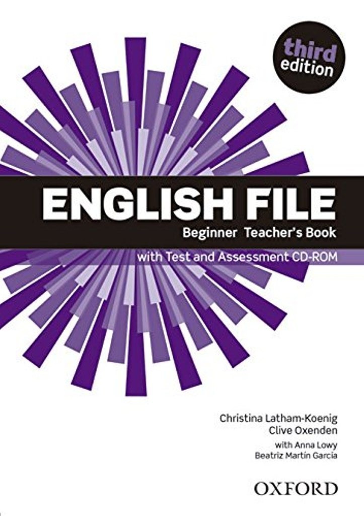 

Книга для учителя English File 3rd Edition Beginner teachers book with Test and Assessment CD-ROM ISBN 9780194501507