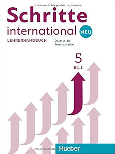 

Книга для учителя Schritte international Neu 5 Lehrerhandbuch ISBN 9783193110862