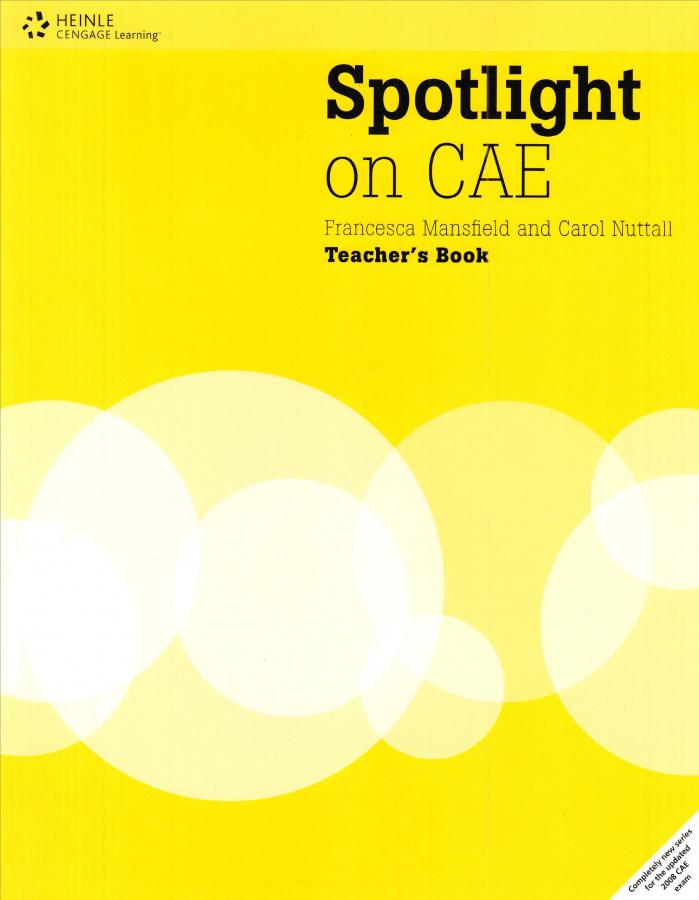 

Книга для учителя Spotlight on CAE Teachers Book ISBN 9781424016815
