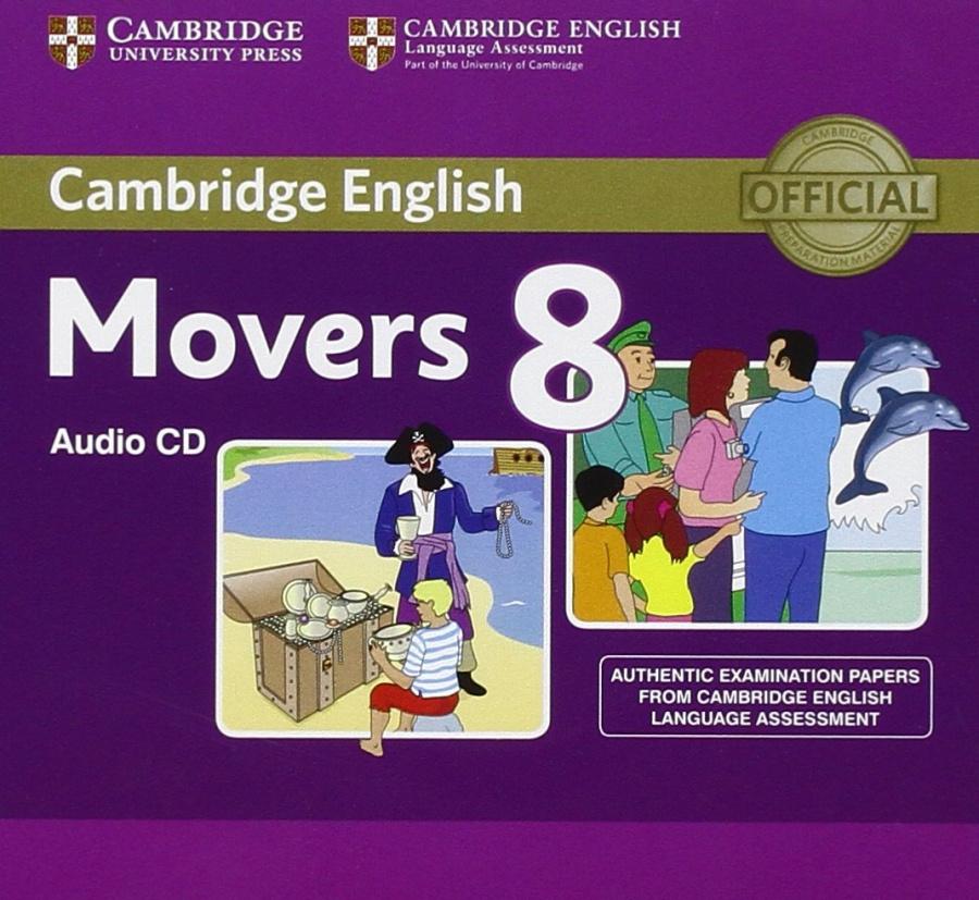 

Тесты Cambridge Young Learners English Tests 8 Movers Audio CD ISBN 9781107617858