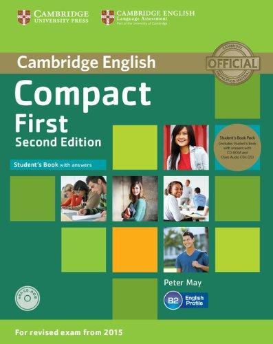 

Учебник Compact First 2nd Edition Students Book Pack (SB with Answers with CD-ROM and Audio CDs (2)) May, P ISBN 9781107428454
