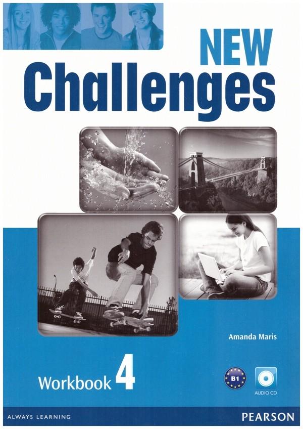 

Рабочая тетрадь Challenges New 4 workbook with Audio CD ISBN 9781408298466