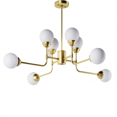 

Люстра Pikart BRASS & GLASS 6272