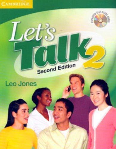 

Учебник Lets Talk 2 Students Book with Audio CD ISBN 9780521692847