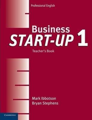 

Книга для учителя Business Start-up 1 Teachers Book ISBN 9780521534666
