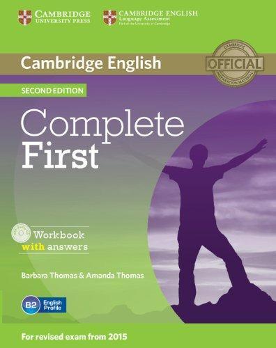 

Рабочая тетрадь Complete First Second edition workbook with answers with Audio CD Brook-Hart, G ISBN 9781107663398