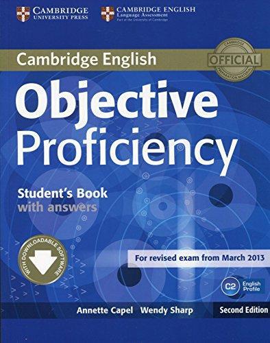 

Учебник Objective Proficiency Second edition Students Book with answers with Downloadable Software Capel, A ISBN 9781107646377