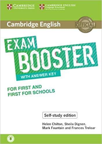 

Книга Cambridge English Exam Booster for First and First for Schools Self-Study Edition with Answer ISBN 9781108553933