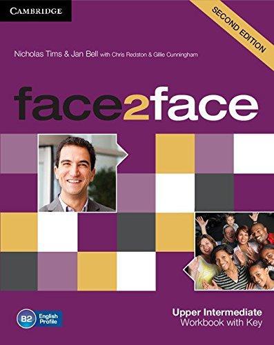 

Рабочая тетрадь Face2face 2nd Edition Upper Intermediate Workbook with Key Tims, N ISBN 9781107609563