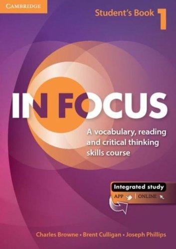 

Учебник In Focus 1 Students Book with Online Resources Browne, Ch ISBN 9781107627093