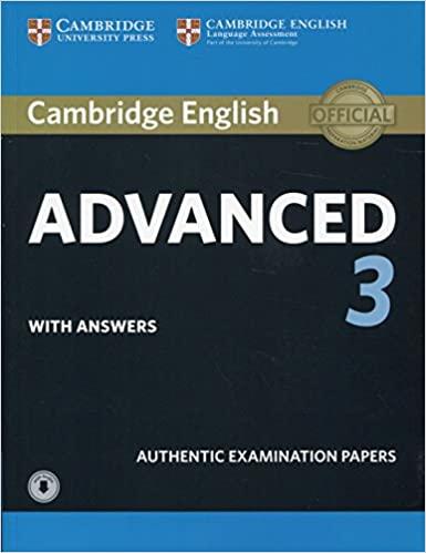 

Учебник Cambridge English Advanced 3 Students Book + audio + key ISBN 9781108431224