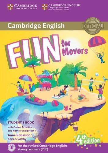 

Учебник Fun for 4th Edition Movers Students Book with Online Activities with Audio and Home Fun Booklet 4 ISBN 9781316617533
